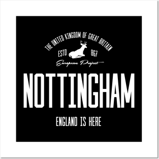 Great Britain, England, Nottingham Posters and Art